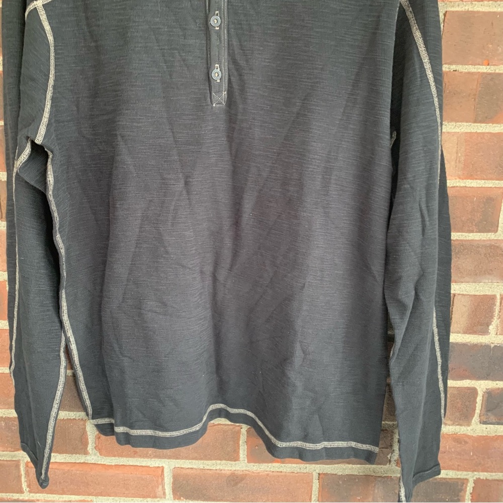 Agave Denim Black Long Sleeve Top Men’s US Medium Regular - Picture 3 of 8
